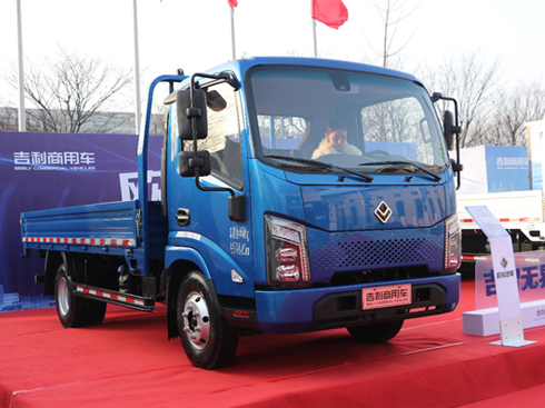 9.68萬元起 合規(guī)藍牌 實拍歐鈴吉運欄板輕卡