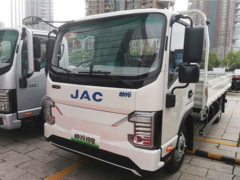 顏值高 動(dòng)力強(qiáng) 續(xù)航久 江淮帥鈴ES6純電輕卡城配物流首選